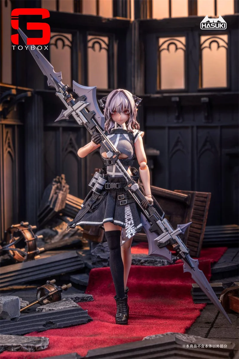 HASUKI PA009 1/12 شقيقة فريد عمل الشكل 6 ''أنثى الجندي تمثال نموذج مجموعة كاملة لعبة تحصيل
