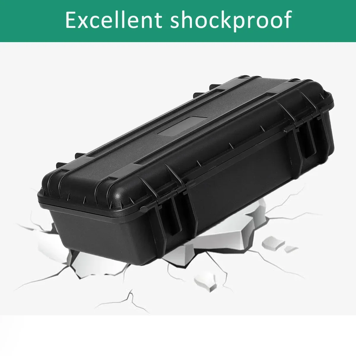 Waterproof Protective Safety Instrument Tool Box Shockproof Toolbox Sealed Tool Case Impact Resistant Suitcase With Sponge