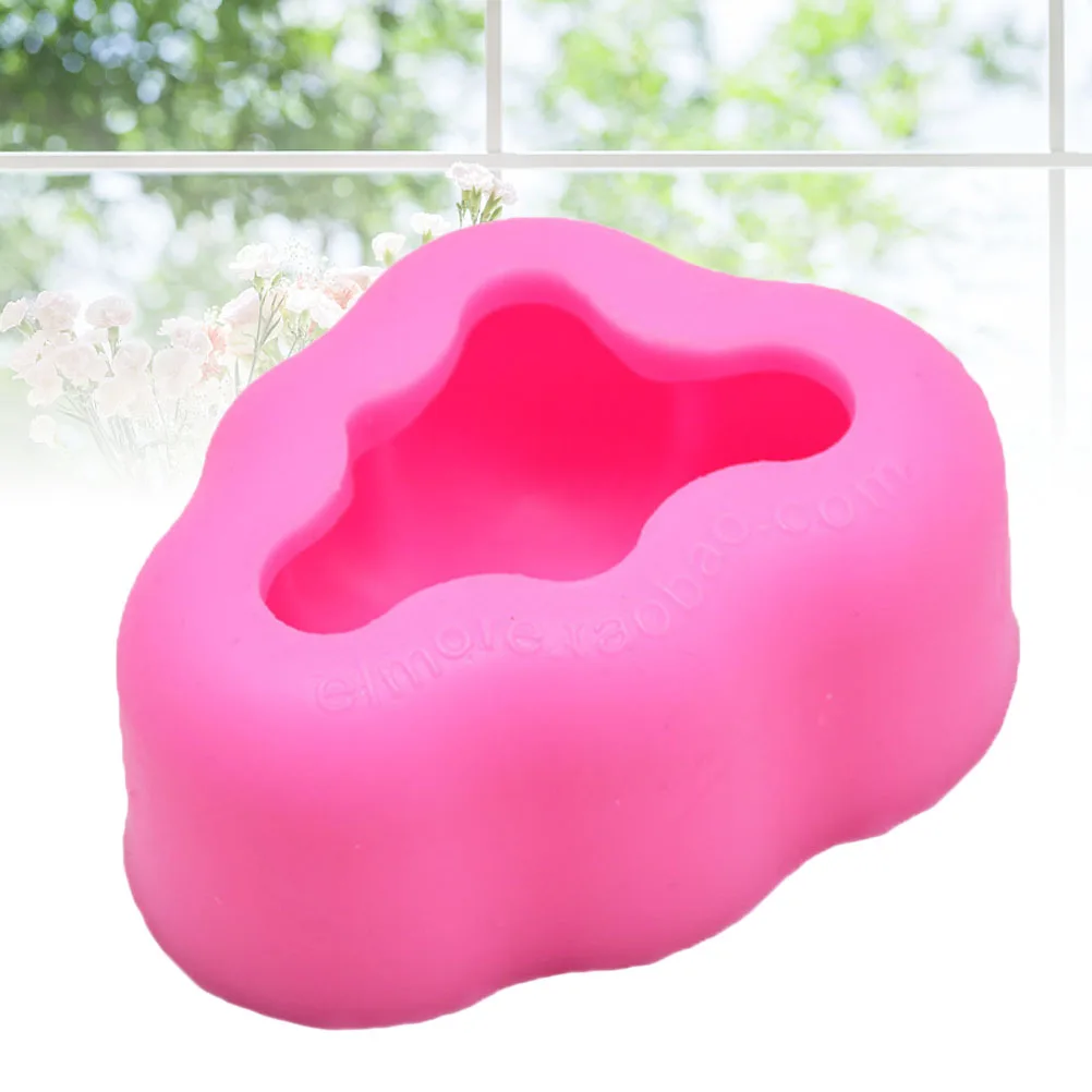 

Cloud Silicone Baking Mold Cake Fondant Chocolate Candy DIY Pink Reusable Molds for Ice Cube Jelly Crafts Party Kitchen