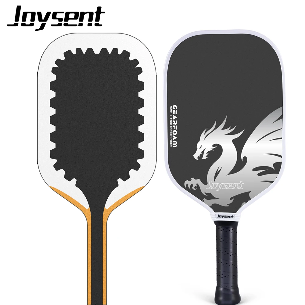 

Pickleball Paddles Epp Foam Gearone T700 Raw Carbon Fiber Thermoformed Spin Control Power Joysent Racket Intermediate Expert