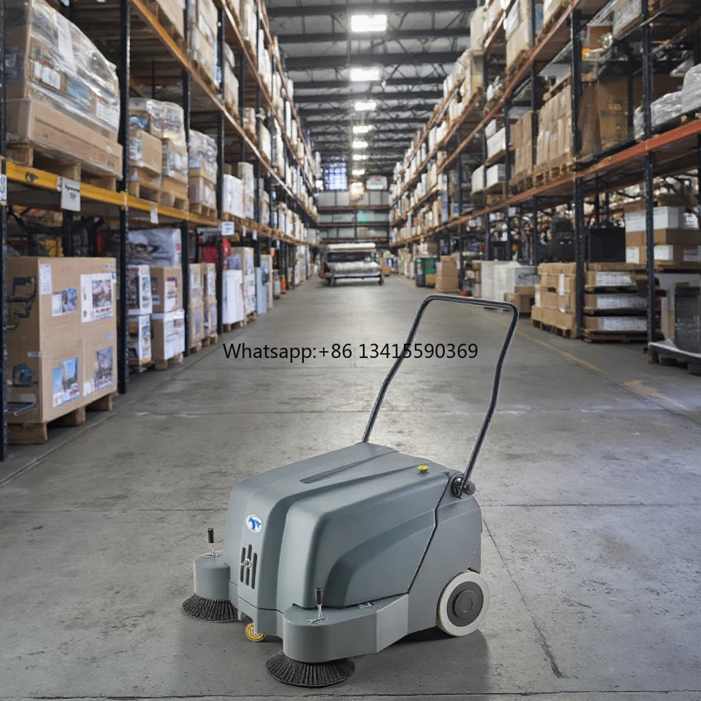 

X1 Mechanical Broom Battery Powered Hand Push Electric Mobile Floor Sweeper Machine