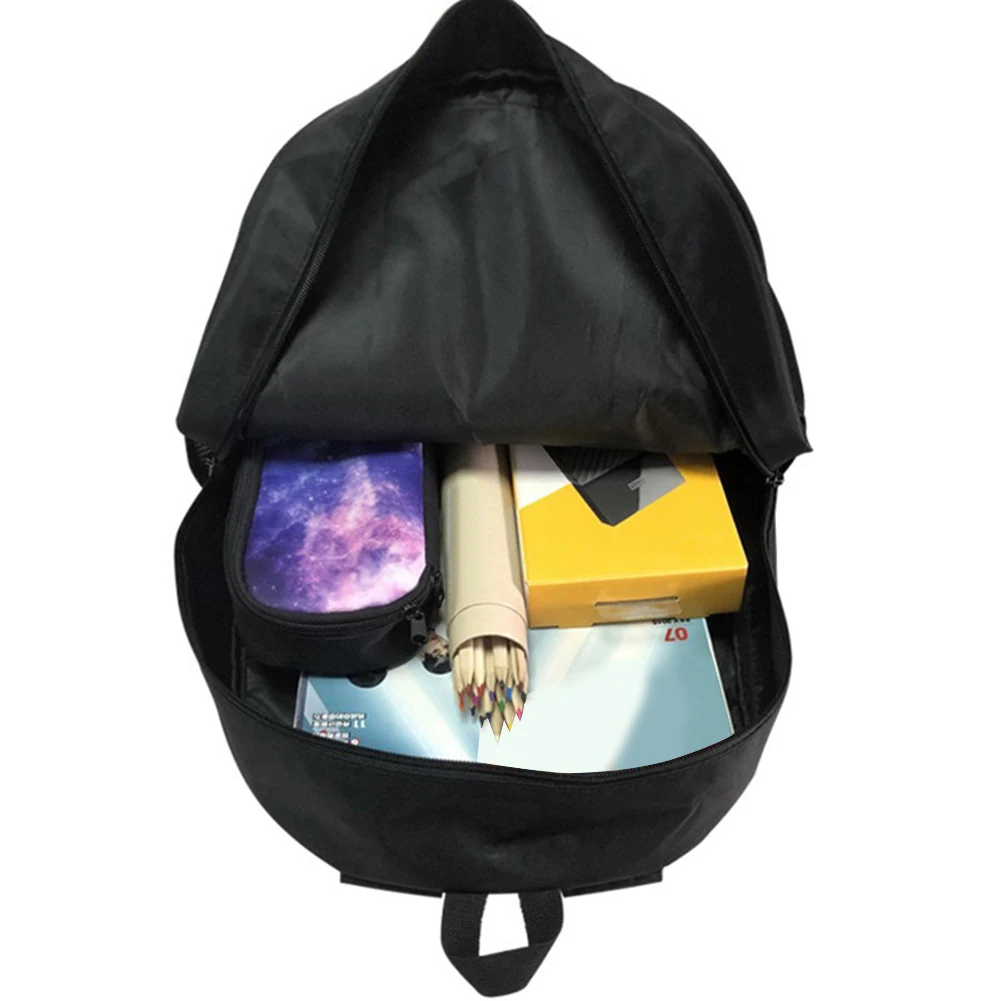 Hunter Einfacher Reiserucksack, große Kapazität, leichter Nylon-Rucksack, Dämonen-Laptop-Rucksack, Schule, Outdoor-Rucksack