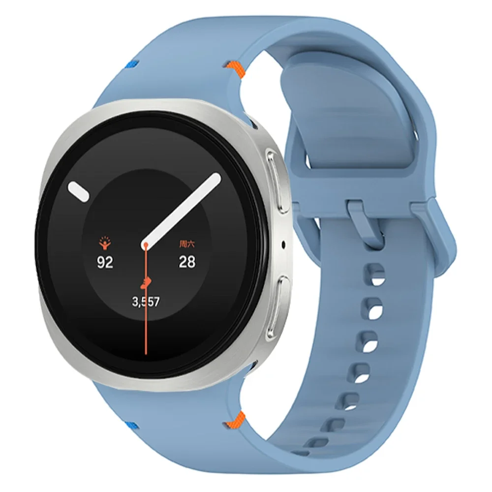 Silicone Strap For Samsung Galaxy Watch 9 8 40mm 44mm/Galaxy8 Classic 46mm Bracelet Correa