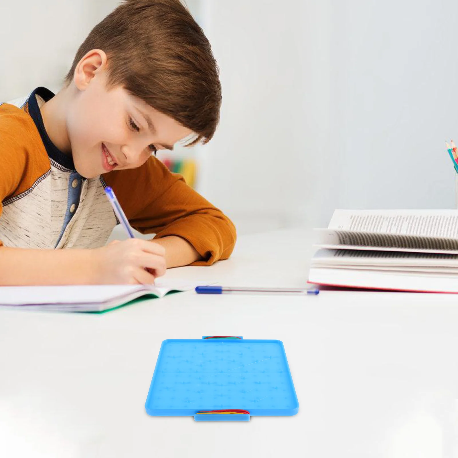 

Student Pin Board Geoboards with Rubber Bands Geometric Models Nail for Kids Plastic