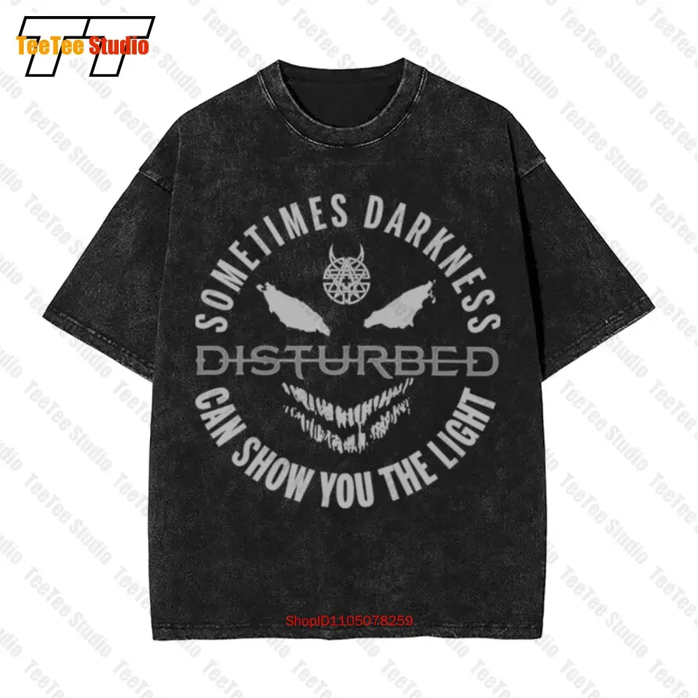 Disturbed 'The Light' Vintage Oversized T-Shirt QO8I