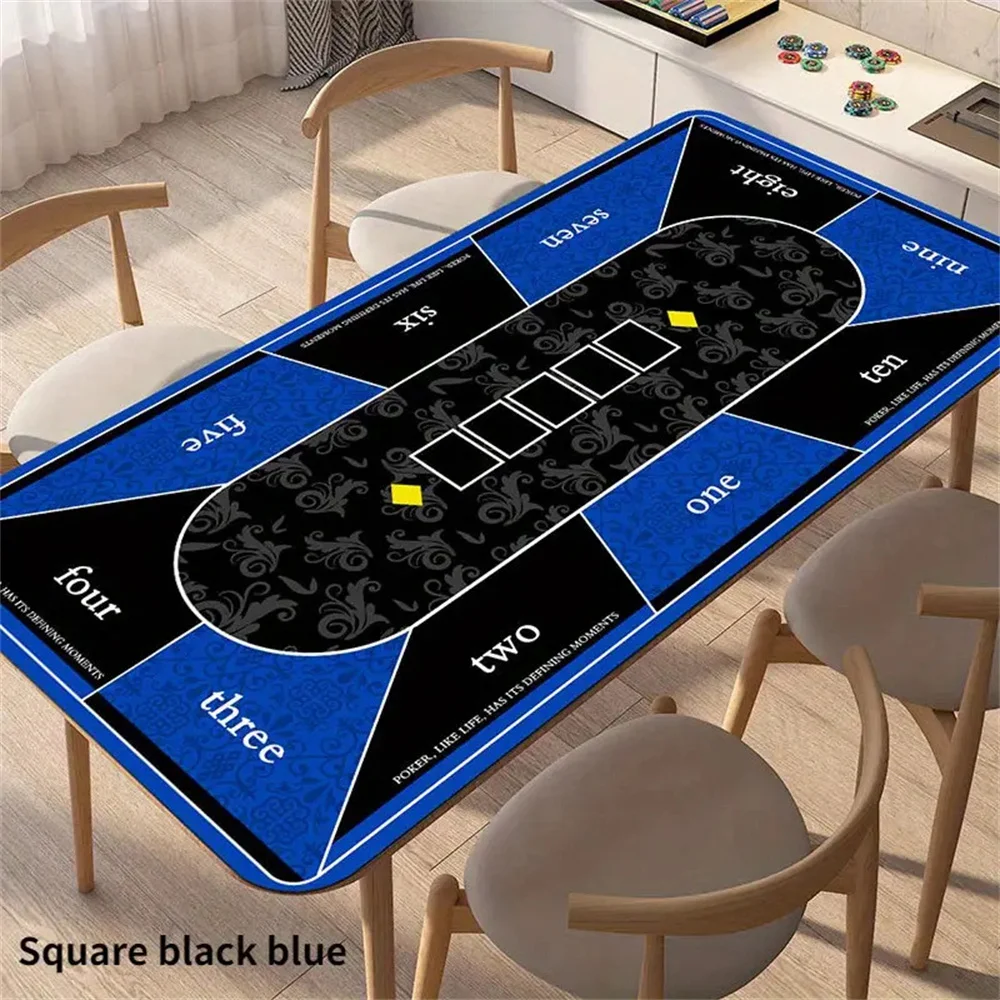

Professional Texas Hold'em Poker Mat Large Poker Mat Anti Slip Rubber Casino Table Mats Mahjong Board Games Tablecloth