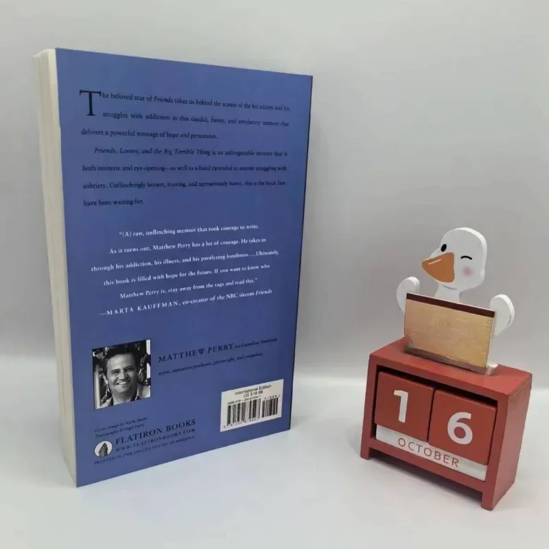 Friends, Lovers, And The Big Terrible Thing A Memoir by Matthew Perry Paperback Book in English