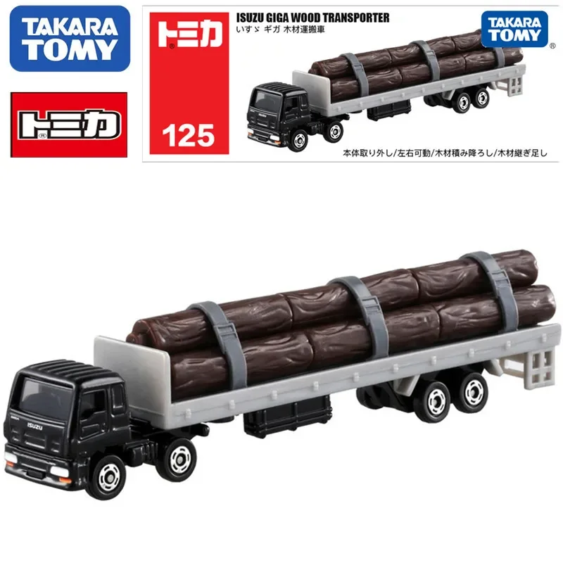 

Takara Tomy Tomica ISUZU GIGA WOOD TRANSPORTER Detachable Mini Die-cast Alloy Car Model Kids Toys Boys and Girls Christmas Gifts