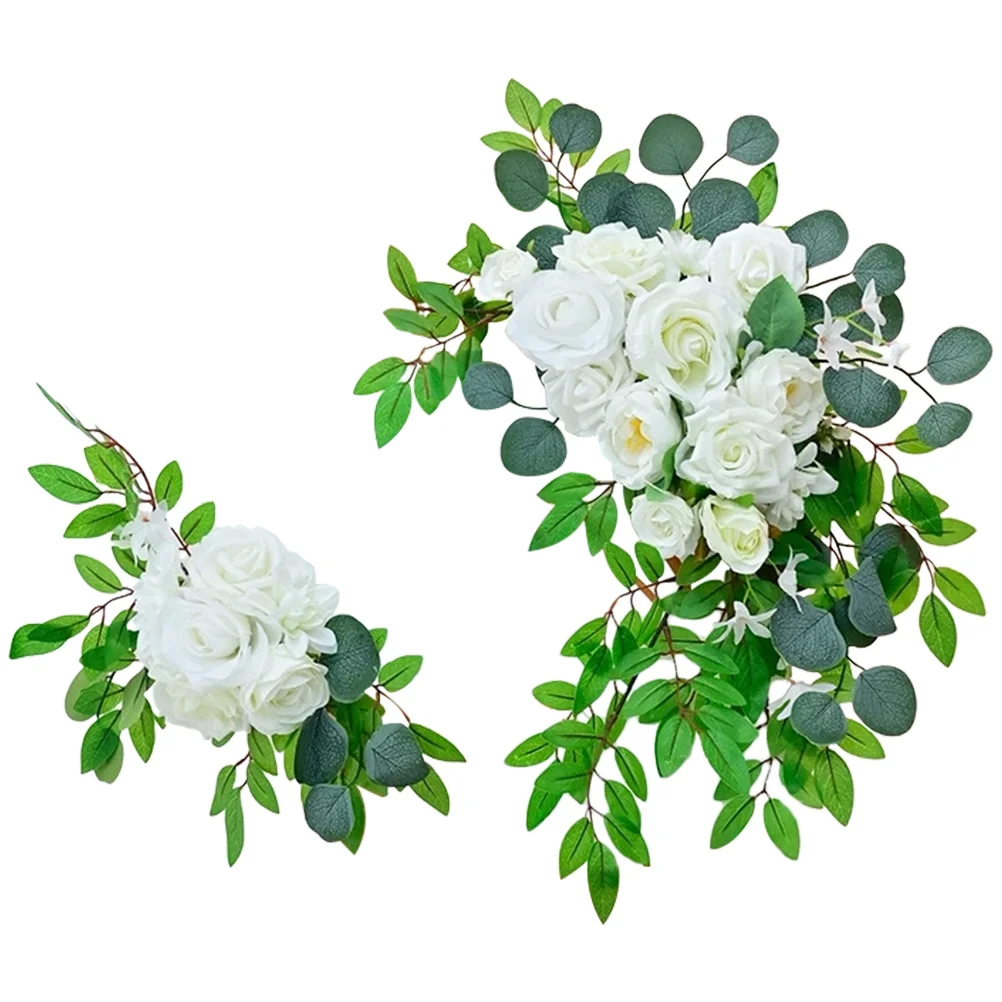 

Exquisite Arch Wedding Reception Bridal Shower Prom Bouquet Coffee Table Decor Vivid Artificial Flowers for Home