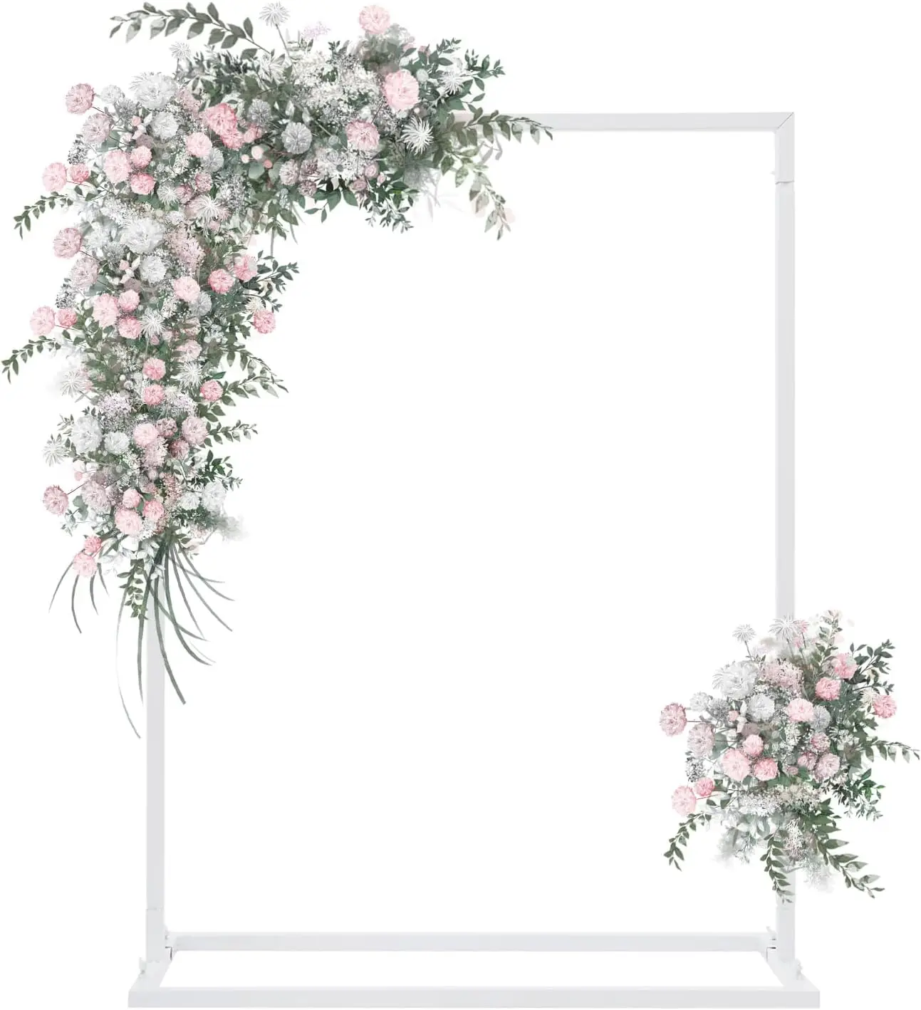 Tfcfl Modern Metal Wedding Welcome Sign Arch Stand Advertising Shelf Rack Billb…
