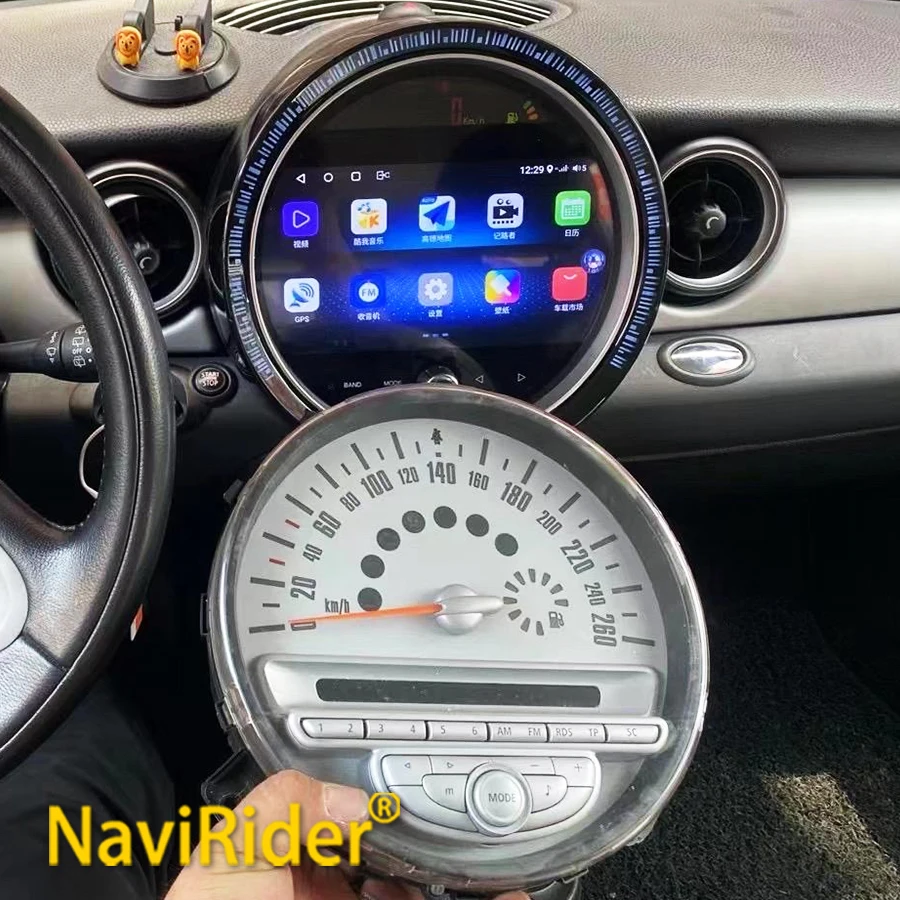 Yes Android 15 Wireless CarPlay Android Auto For BMW Mini Cooper R55 R56 R57 R58 R59 Countryman R60 R61 2007-2013 Auto Radio Gps