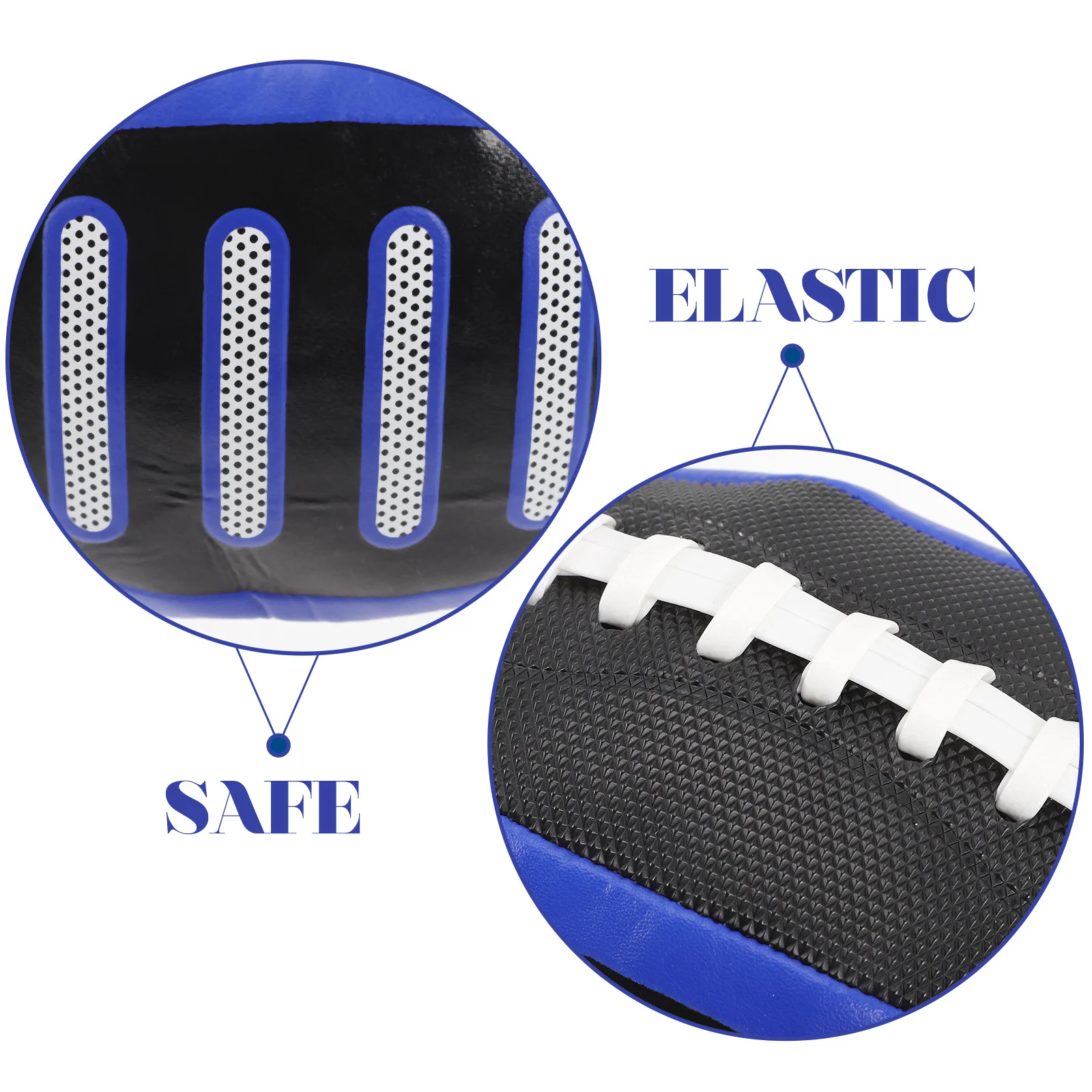 

Kids Rugby Ball Premium PU Material Elastic Professional Children Outdoor Training Rugby Ball for School Home Gift