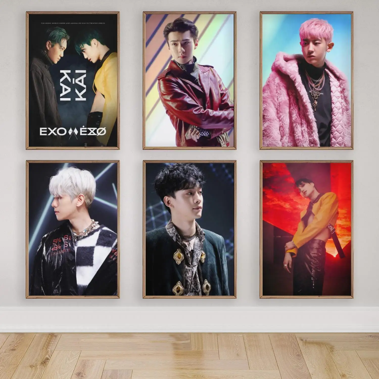 exo obsession album singer Canvas Art Poster, Wall Art, Picture Print, Modern Family, Bedroom Decor, Posters