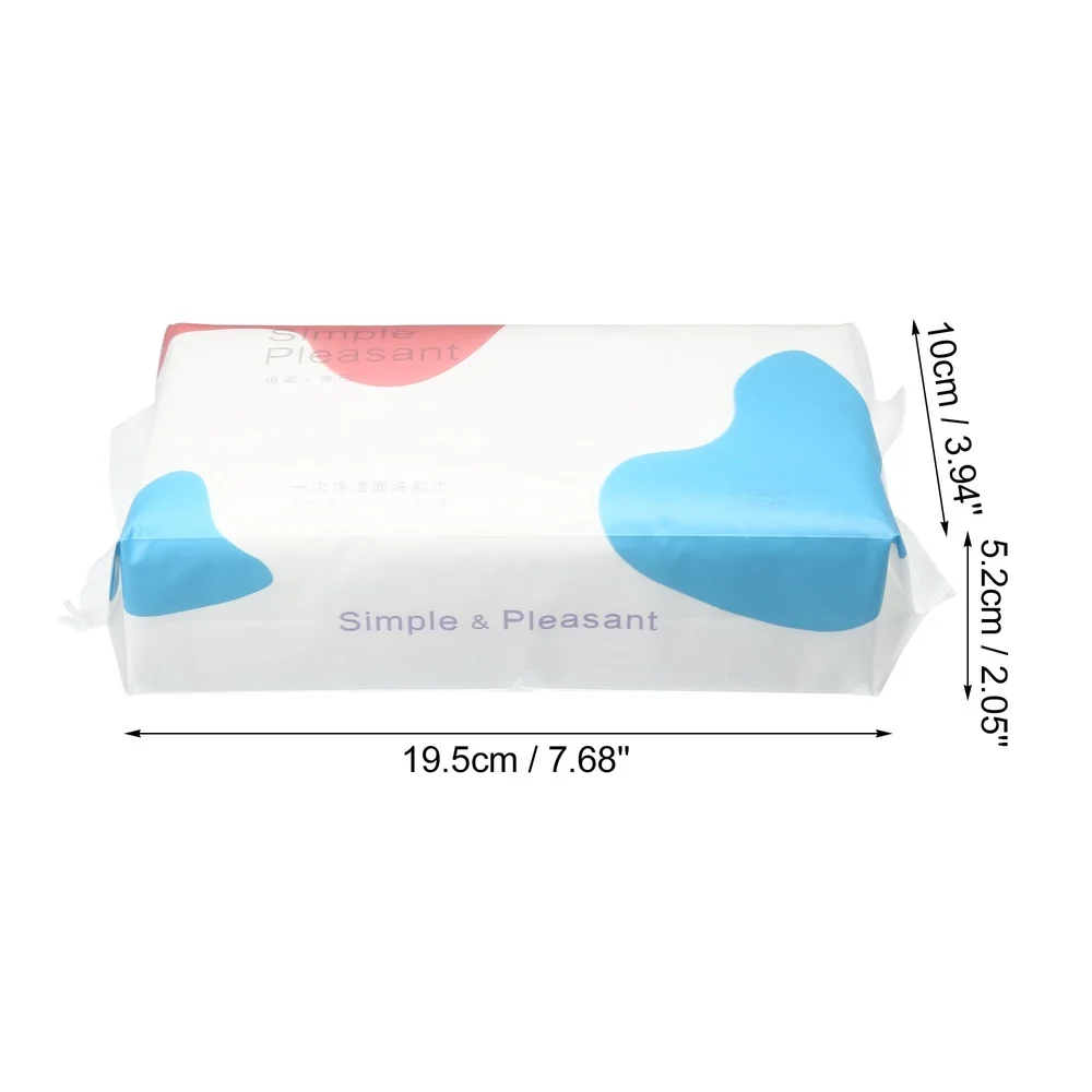 70 قطعة مناشف الوجه القابل للتصرف لينة دائم متعددة الأغراض ماكياج الرطب الجاف مسح الأنسجة تنظيف مناشف الوجه جميع الأعمار