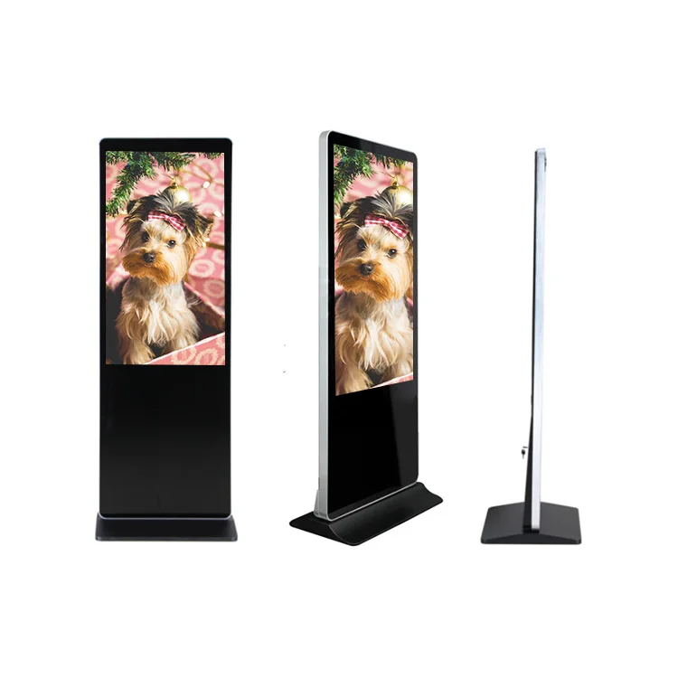 Customizable 32inch-86inch Advertising Player Rated Floor-Standing Media Player Screen Indoor OEM  Multi-scenario Displays Kiosk