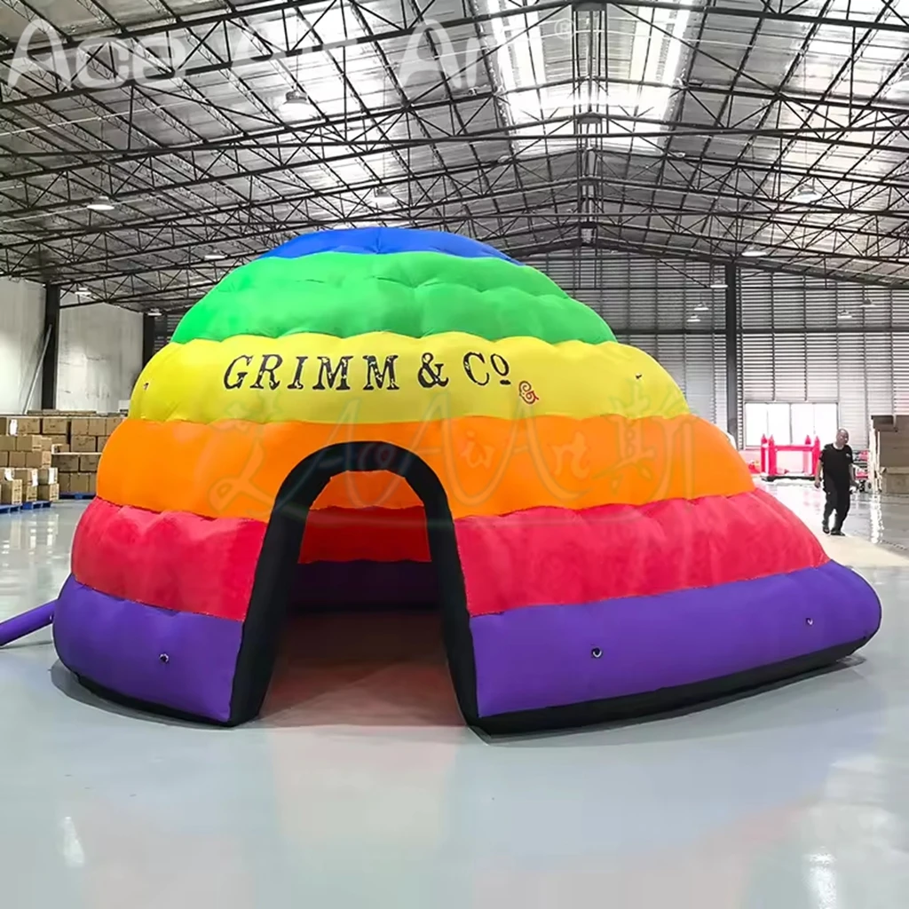 Tente gonflable imperméable extérieure de personnalisation tente de publicité tente de fête pour les fêtes de discothèque et le Camping