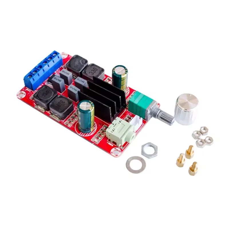 TPA3116 TPA3116D2 Dual Channel 2*50W Stereo Power Amplifier Board Adjustable Digital Amplifier Module XH-M189 DC 24V