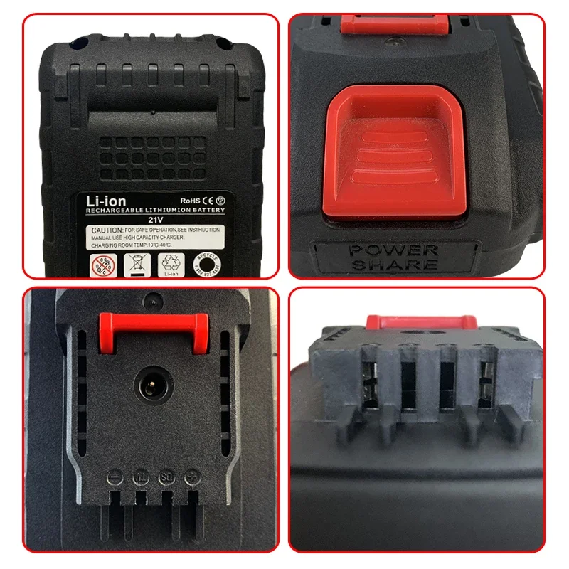 21V 3.0Ah/6.0Ah/9.0Ah Rechargeable Battery Lithium Ion Battery High Capacity For Worx Electric Power Tool Battery