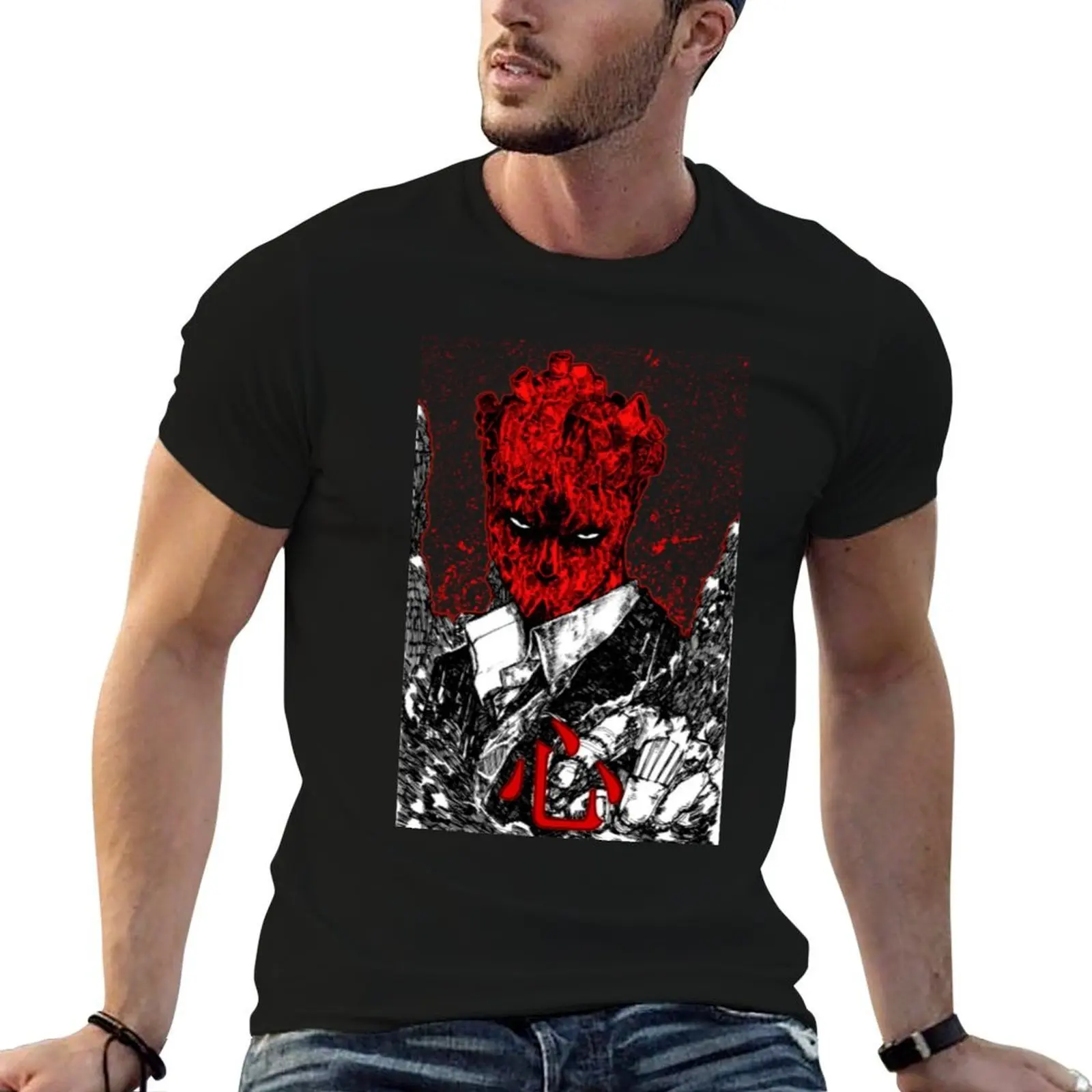 

Dorohedoro T-Shirt man t shirts graphic funny t shirts cotton cotton t shirts man 100% T-Shirt