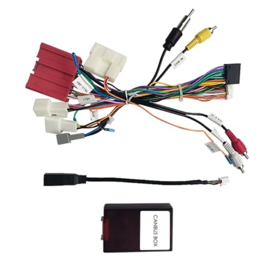 

16pin Car Stereo Radio Power Retrofit Harness Wiring Cable Adapter fit for Mazda 6 Atenza CX-5 2012-2016 Support Factory Bose A