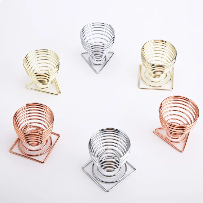 Egg Shaped Rack Display Drain Stainless Steel Empty Cosmetic Makeup Sponge Puff Alloy Drying Holder Makeup Egg Holders Tools