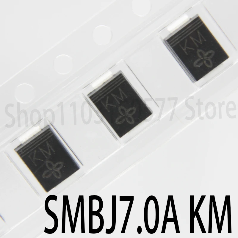 Diodo di soppressione transitoria SMBJ7.0A KM SMD TVS da 1 pezzo SMB