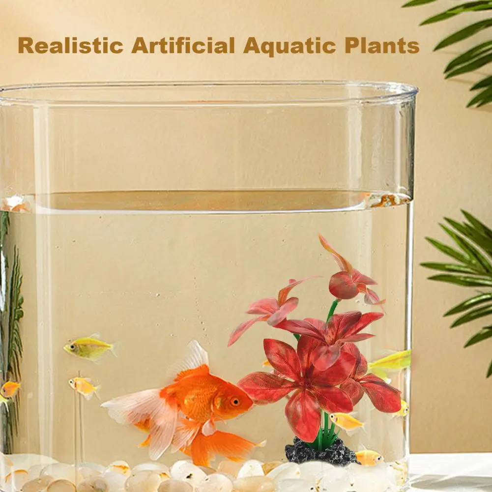 Harmless Artificial Plants for Fish Realistic Aquarium Water Plants Simulated Fish Tank Landscaping for Fish for Aquarium