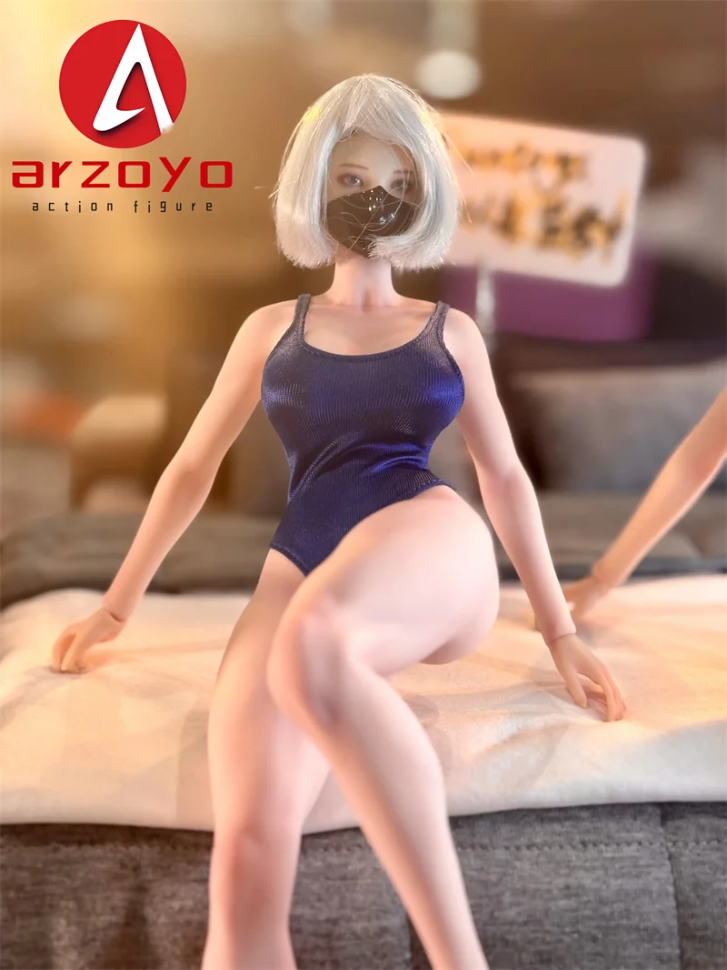 MFuntoys 1/6 Scale Female High Elasticity Pearl One-piece Swimsuit based Clothes Modle Fit 12'' action figure Body Doll