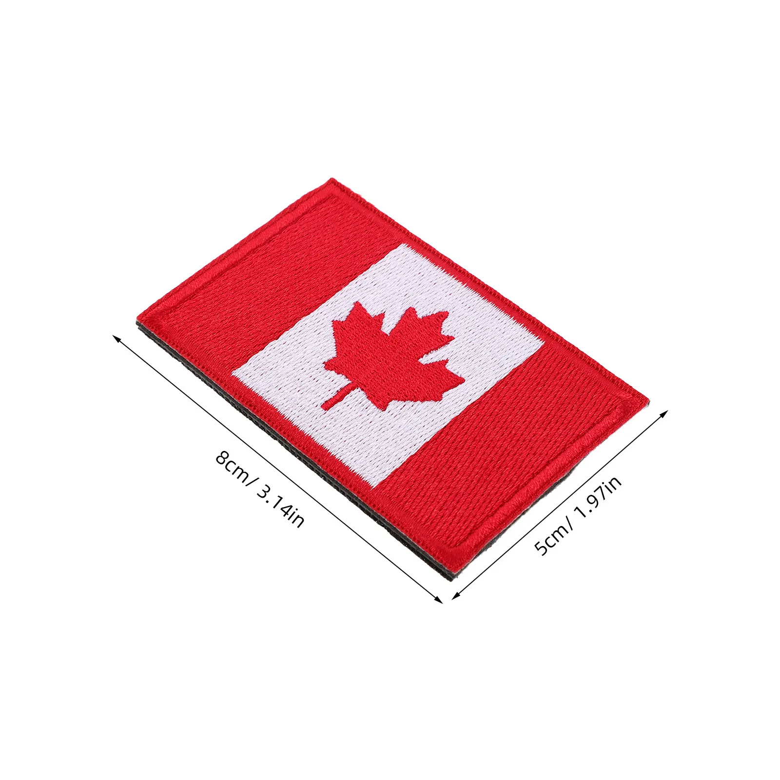 10 قطعة العلم الكندي التصحيح المطرزة زين شارات خياطة على بقع لحقائب الظهر السترات القبعات DIY بها بنفسك الملابس والاكسسوارات