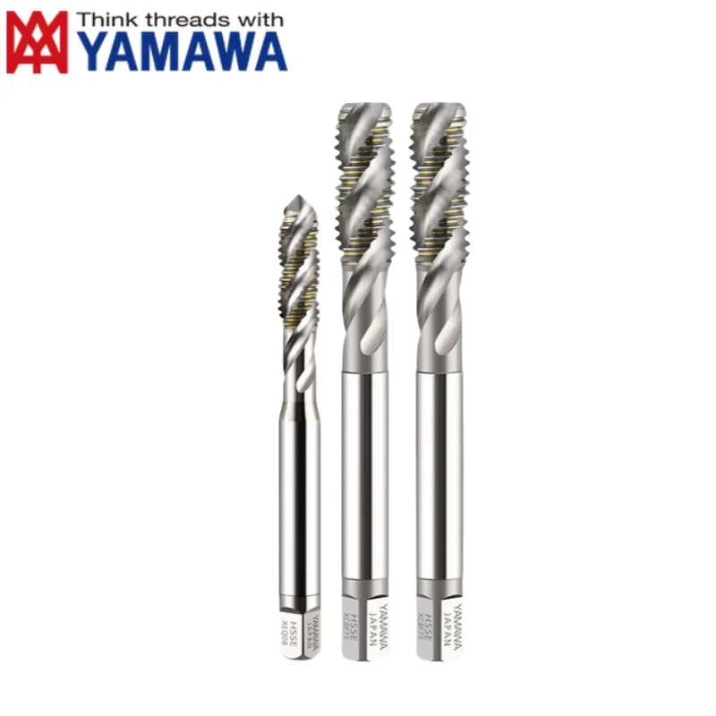 YAMAWA HSSE Uniwersalny gwintownik spiralny M1.4 M1.5 M1.6 M1.7 M1.8 M2 M2.2 M2.5M2.6M3 M3.5 M4 M4.5 M5 M6 Gwintownik do gwintów śrubowych