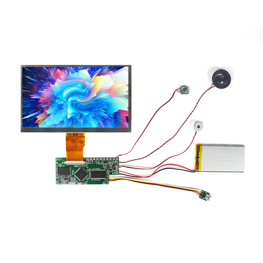 Small-Big Size LCD 7.0 10.1 Inch Resolution FHD Display 1024*768 Ttl Edp Interface IPS Panel TFT LCD