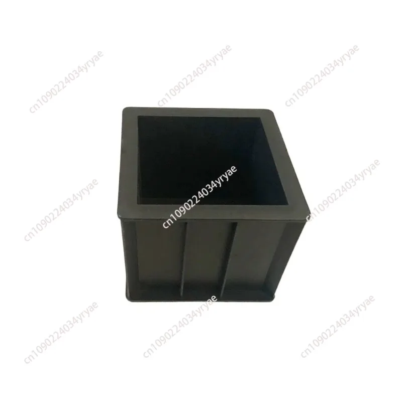 Black Abs Plastic 150X150X150Mm Concrete Test Module Compression Engineering Compression Test Mold