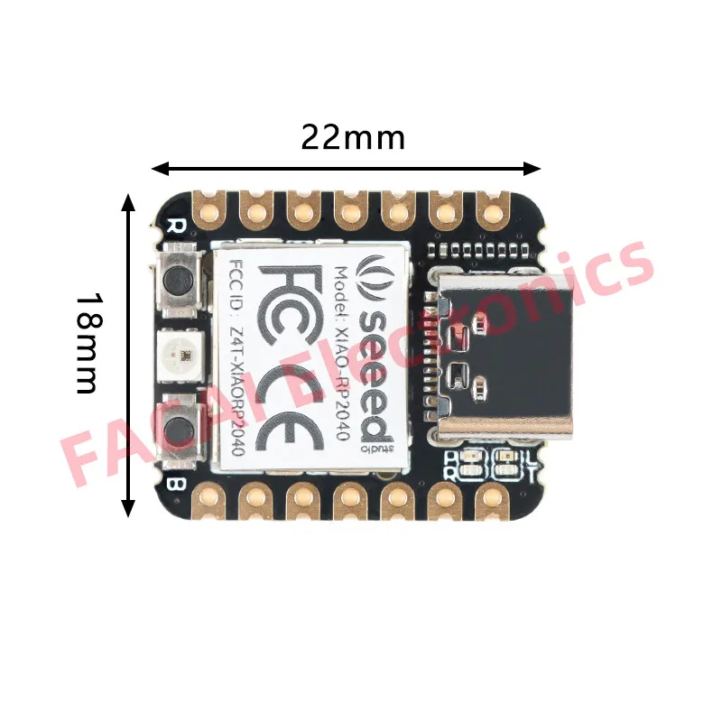 Modulo scheda di sviluppo Seeed XIAO RP2040 Raspberry Pi per Arduino/micropyone/CircuitPython