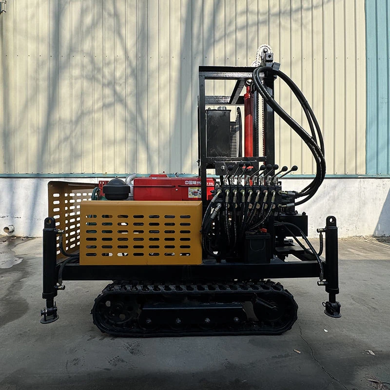 Customized New Portable Small Water Well Drilling Rig 200m Depth Electric Hydraulic Water Borehole Drilling Machine