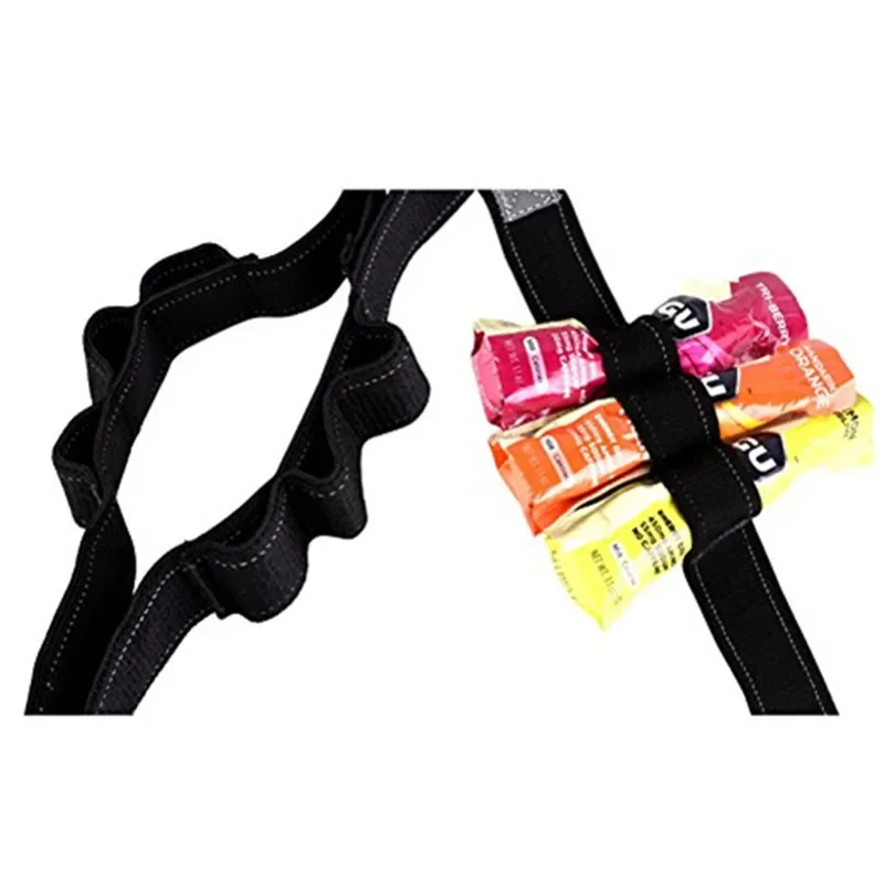 1PCS 92cm Unisex Triathlon Marathon Race Number Belt with Gel Holder Running Belt Cloth Belt Motor Running Outdoor Sports