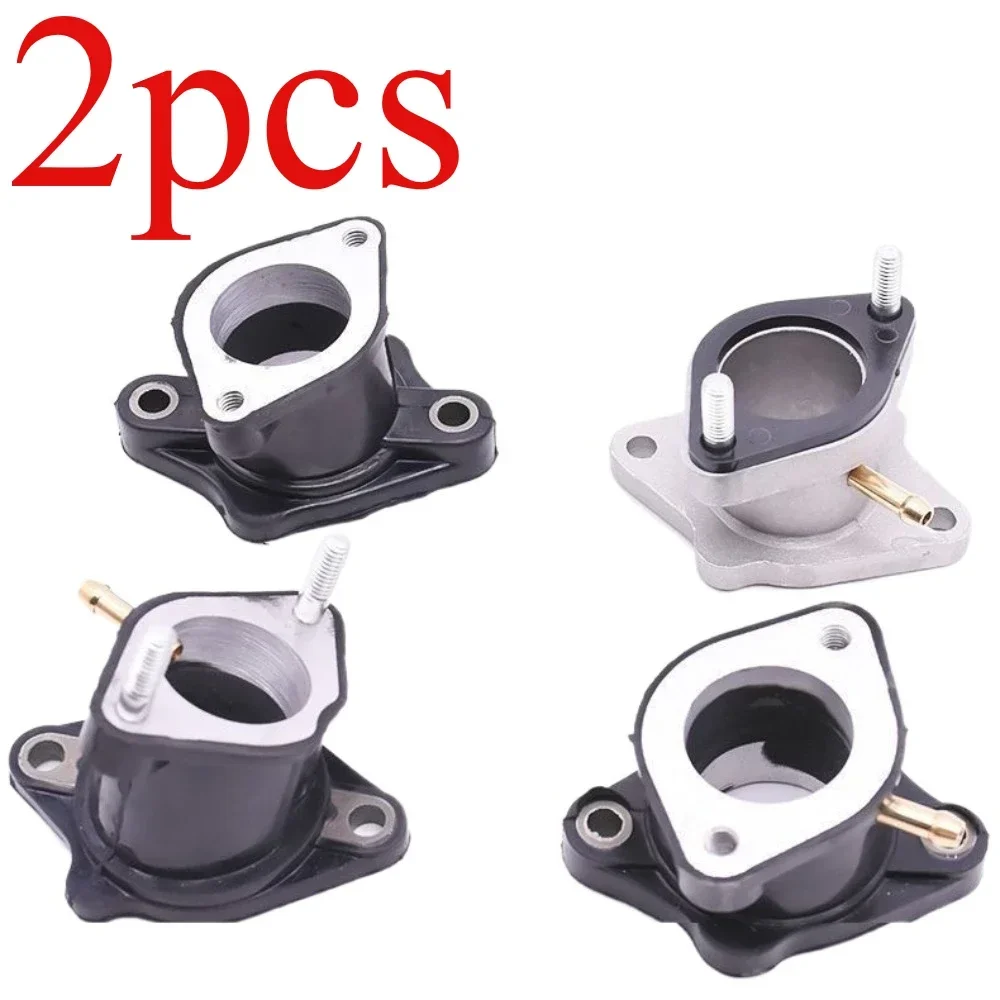 For Zongshen for for Tricycle Carburetor Interface Qianjiang QJ150/200/250 PZ26 Motorcycle Modified Intake Pipe Head