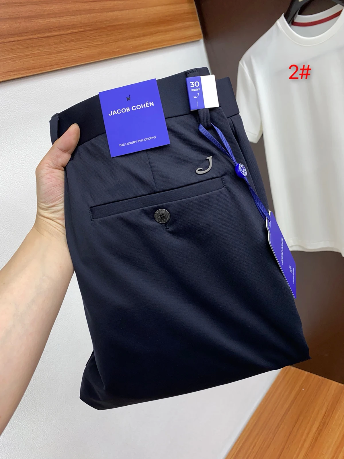 

BILLIONAIRE BLSK CPRT Pants Thin Cotton Men 2025 Spring Summer new business embroidery breathable Big quality 30-40 long Pants