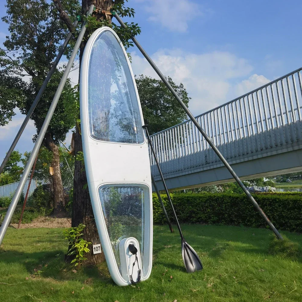 

Massive price reduction Transparent Sup Clear Surfing Paddle Board Pc Fishing Surfboard See Through Lake