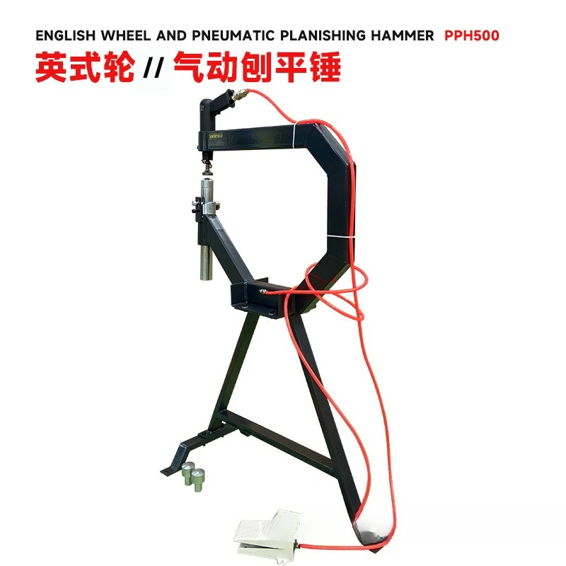 

Пневматический строгальный станок с британским колесом, полировка металла, оборудование для модификации автомобильного мотоцикла, управление педалью