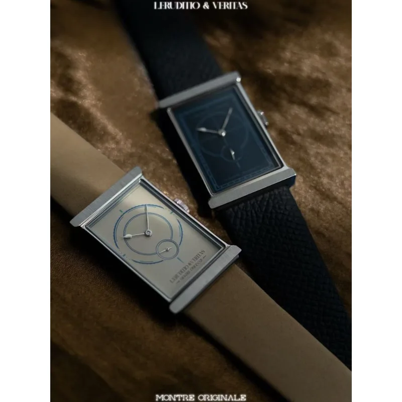 Private custom small square quartz movement square watch