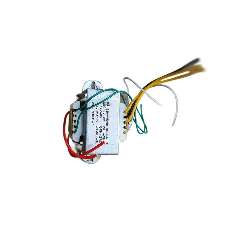 Dismantling 45W Square Transformer Audio Square Cow Amplifier Power Supply Dual 17.6V Single 12V Single 9V