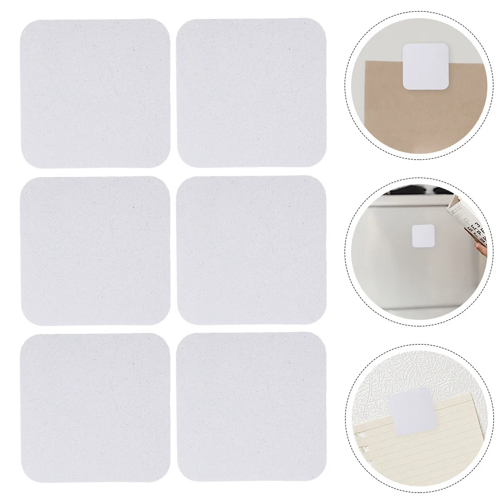 

6Pcs Pearl Effect Fridge Magnets Blank Sublimation DIY Heat Transfer Decorative Inserts for Refrigerator Magnetic Surfaces Home