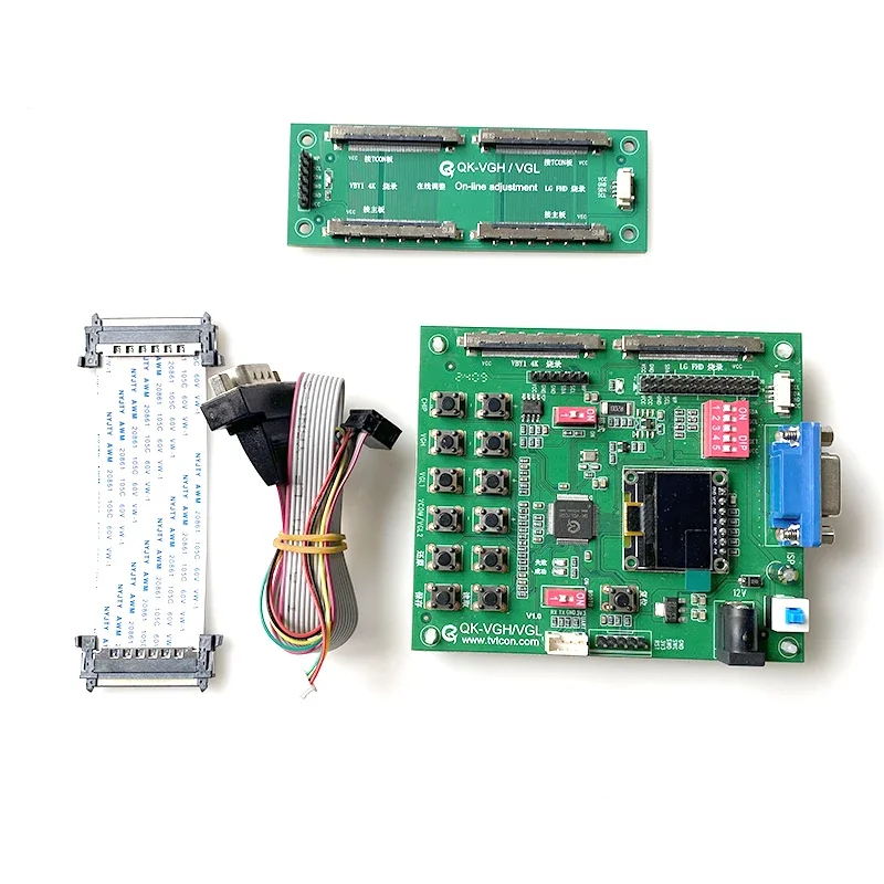 TCON VGH VGL Voltage Adjustment Programmer Solves Broken Y, Repairs Abnormal Color Horizontal Lines, Supports More TCON Technica