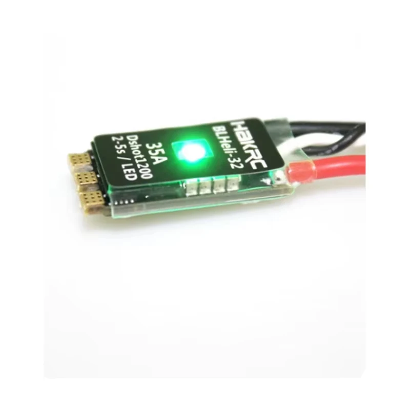 HAKRC 35A BLHeli_32 Dshot1200 2-5S LIPO Brushless ESC Built-in LED for RC FPV Racing Drone