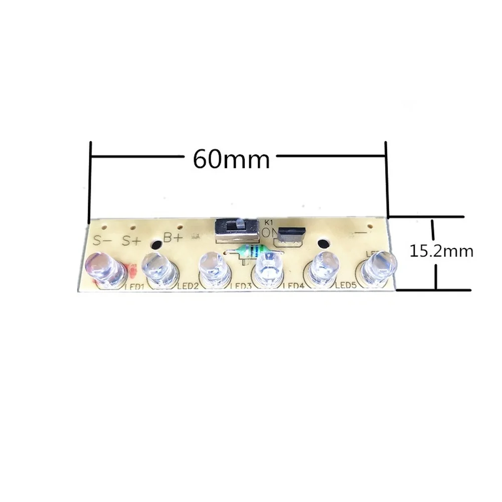 6LED 1.2V Solar Light Control Board PCBA DIY Kit For Fence Sign Gate Garden Outdoor For Lighting Automatic Dusk To Dawn