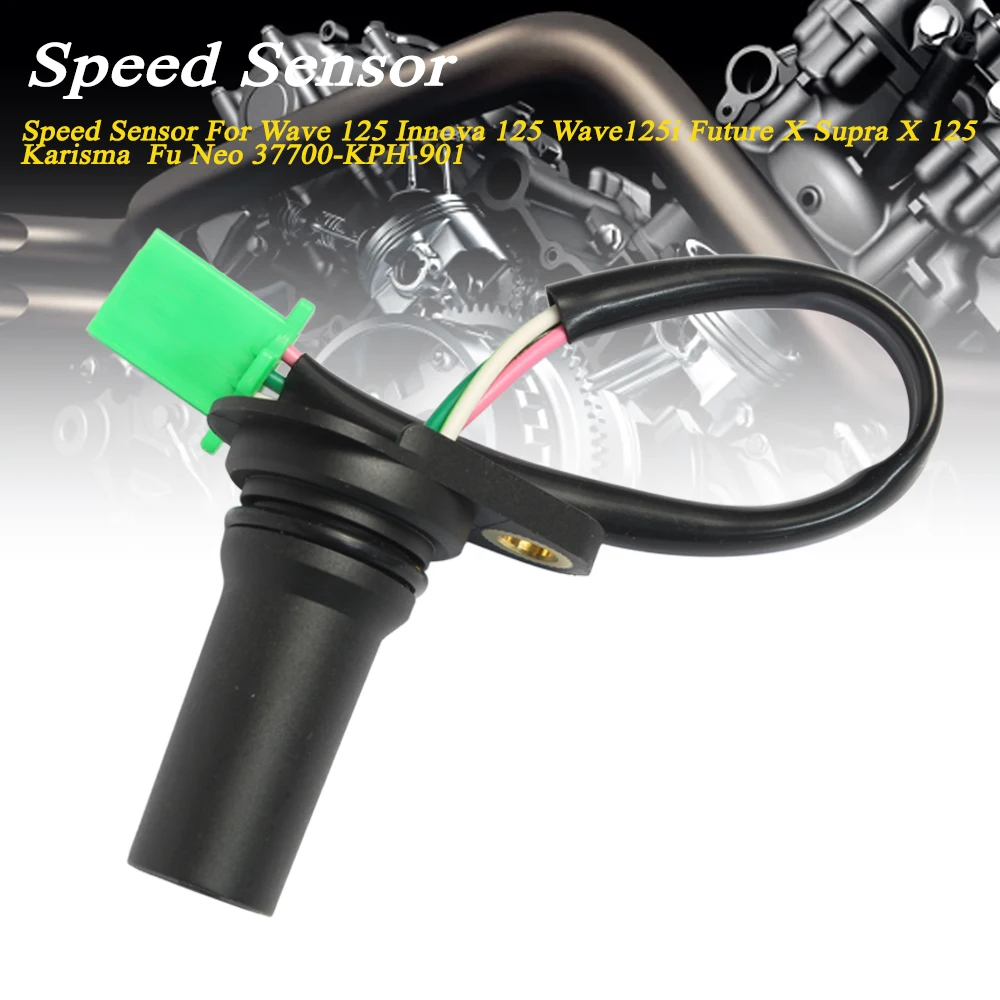 Cub Underbone Speed Sensor Assy 37700-KPH-901 For ANF125 Wave Innova Supra X Karisma Future Neo — 52.4x57.9mm Only
