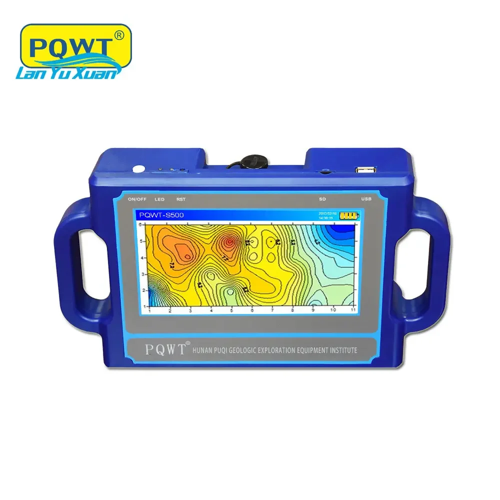 Hot Sales PQWT S500 industrial metal detector 500m water finder long range groundwater ground underground water detector