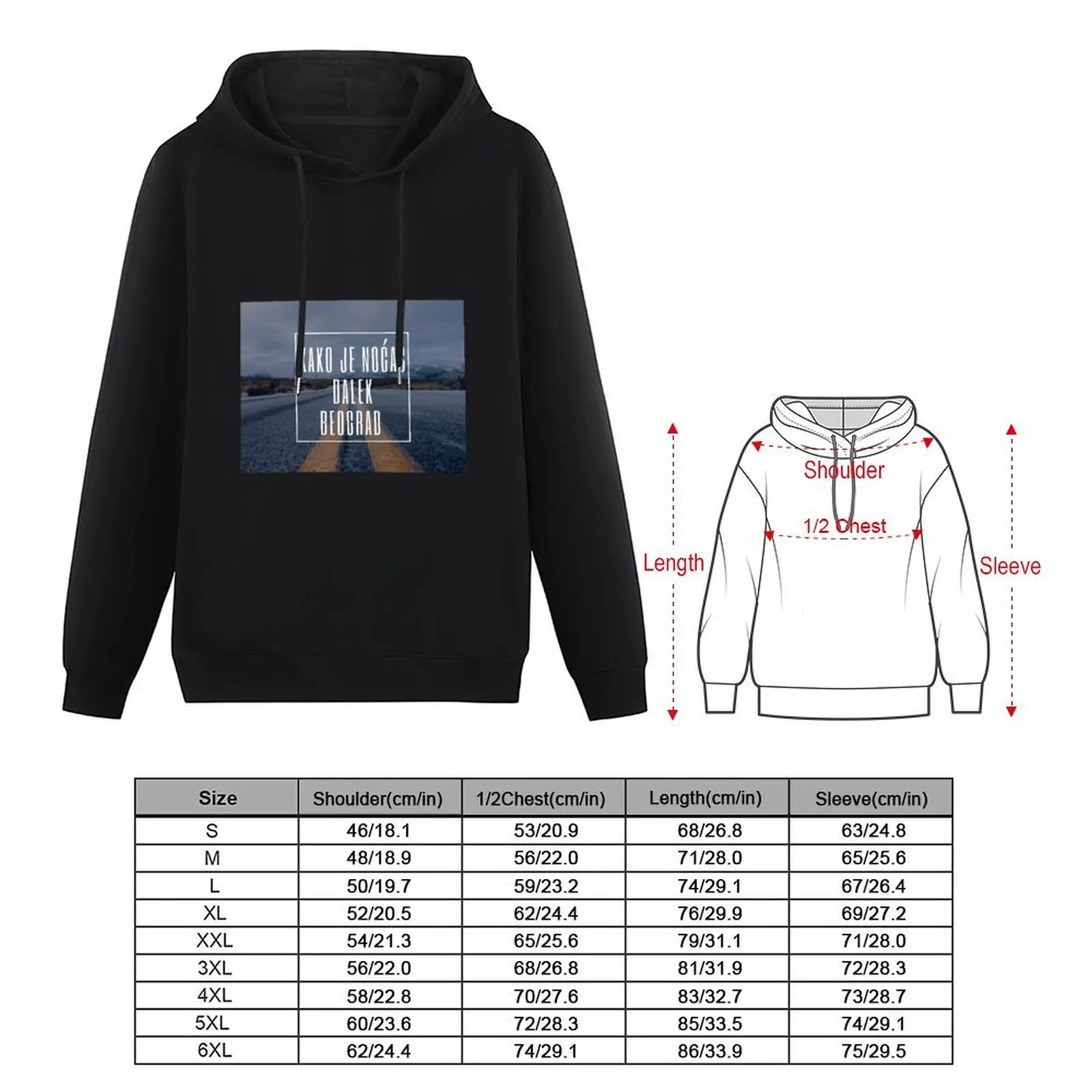 Beograd is Far Far Hoodie ملابس الرجال ملابس أنيمي ملابس الخريف ملابس أنيمي ميزات جديدة من هوديس وبلوزات