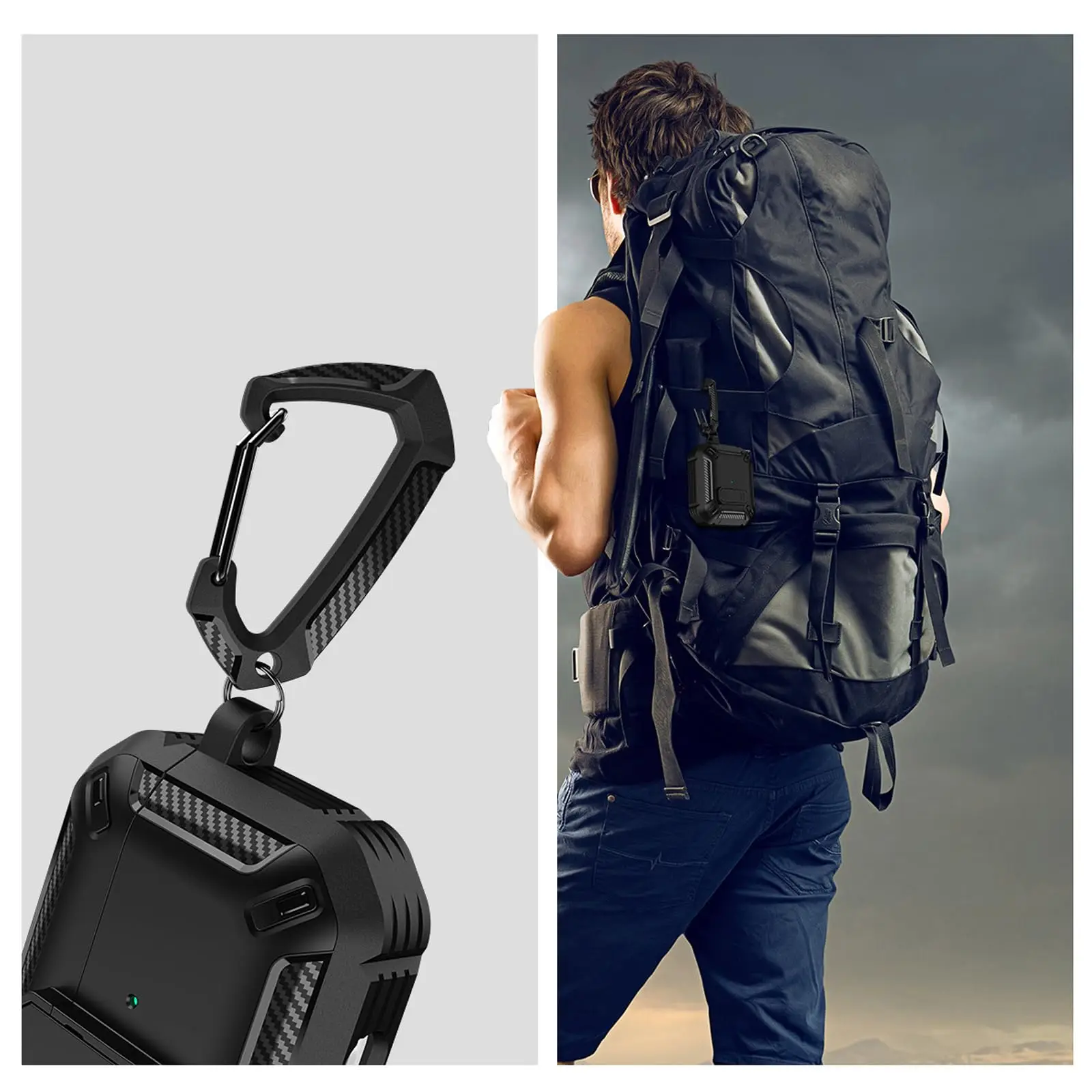 2025 for Airpods Pro 3 Secure Lock Earphone Case Shockproof Hard Shell Full Protective Cover with Cleaning Pen for AirPods Pro 3 image 4