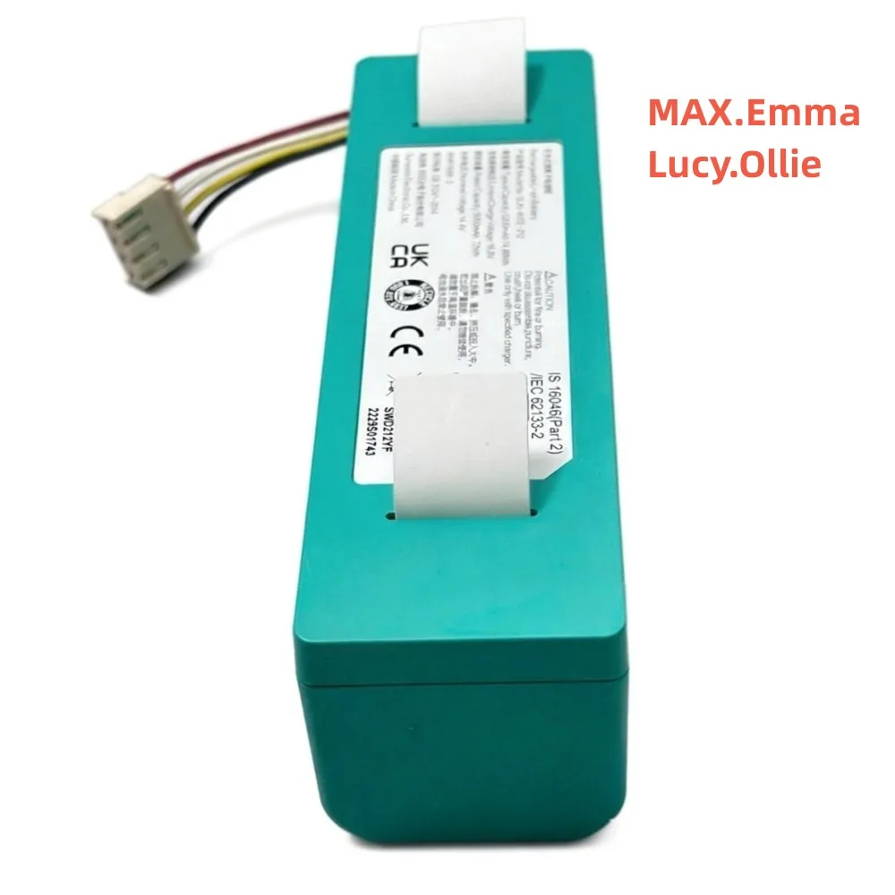 

Оригинальный аккумулятор 5200 мАч 14.4В для робота-пылесоса Trifo SUN-INTE-212 267 Lucy Ollie Emma Series MAX-P MAX-S